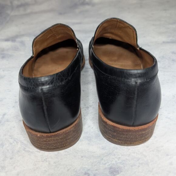 Madewell Frances Leather Slip-On Loafer in Black, Size 8.5 - Picture 8 of 11